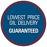 Guaranteed Lowest Price Oil Delivery Badge