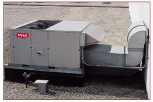 bryant commercial rooftop heating unit from family danz