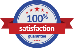 Satisfaction Guaranteed 100% Badge