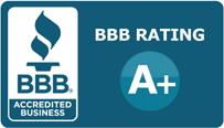 Accredited by Better Business Bureau with A+ Rating