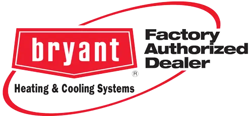 Bryant Factory Authorized Dealer badge