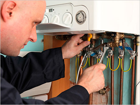 repairing and maintaining boiler system